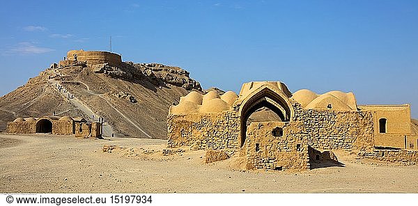 Geografie  Trauerhallen und Dachma  Yazd