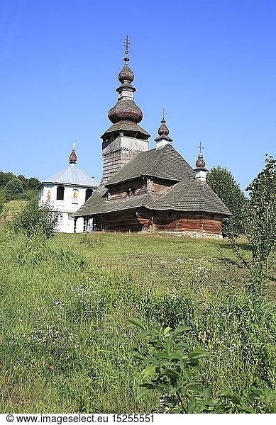 Geografie  Ukraine  Swaljawa  Kirche St. Nikolai  erbaut: 1588 - 1759