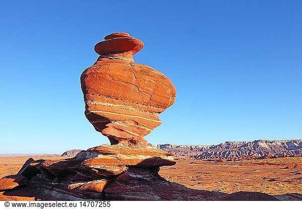 Geografie  USA  Arizona  Adeii Eechii Cliffs  Navajo Reservat  bei Cameron