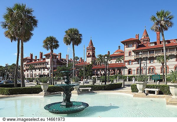 Geografie  USA  Florida  St. Augustine  Flagler College  AuÃŸenansicht
