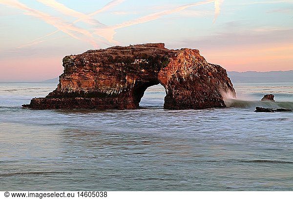 Geografie  USA  Kalifornien  Natural Bridge  Santa Cruz