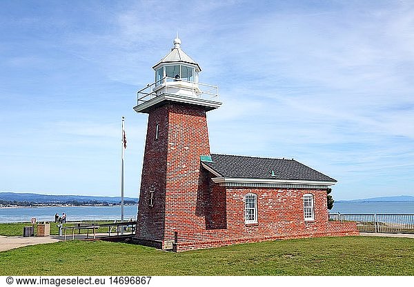 Geografie  USA  Kalifornien  Santa Cruz Lighthouse (1870)  Santa Cruz
