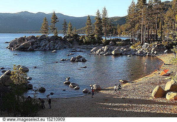 Geografie  USA  Nevada  Incline Village  Sand Harbor Park  Lake Tahoe