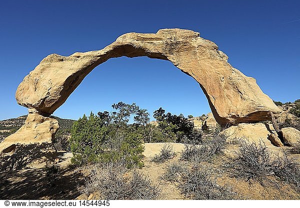 Geografie  USA  New Mexico  Anazasi Arch