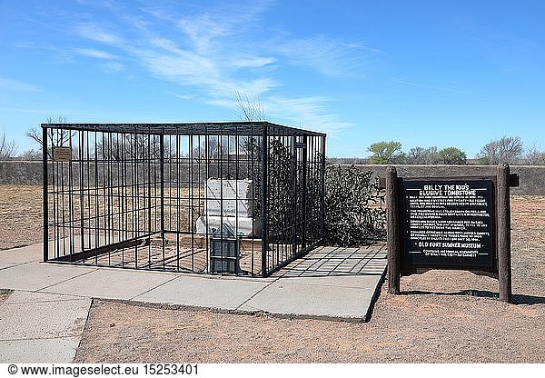 Geografie  USA  New Mexico  Fort Sumner  Billy the Kid's Grab  Fort Sumner  New Mexico