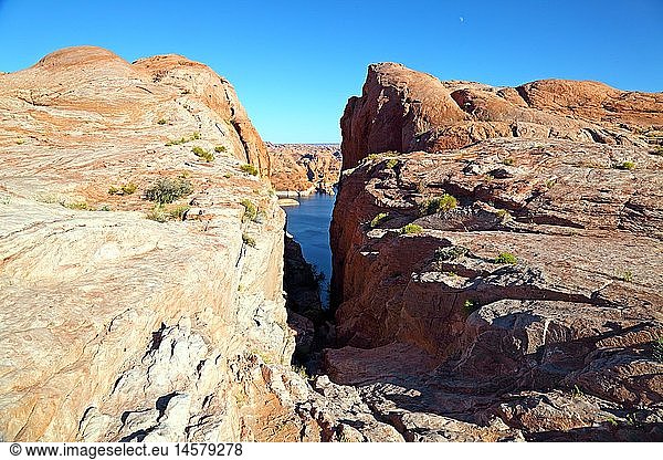 Geografie  USA  Utah  Hole-in-the-Rock Crossing  Lake Powell  Glen Canyon National Recreation Area
