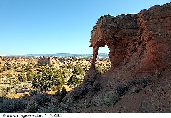 Geografie  USA  Utah  Jumbo Arch  Hole-in-the-Rock Road  Grand Staircase Escalante National Monument
