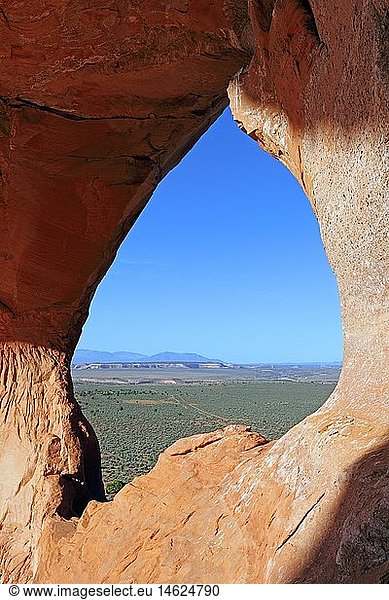 Geografie  USA  Utah  Looking Glass Arch  sÃ¼dlich von Moab