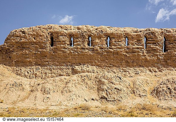 Geografie  Usbekistan  Ayaz Kale  erbaut 4. Jahrhundert v.Chr.  7. Jahrhundert n.Chr.