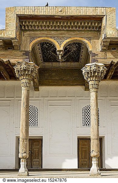 Geografie  Usbekistan  Buchara  Zitadelle Ark  Moschee  AuÃŸenansicht