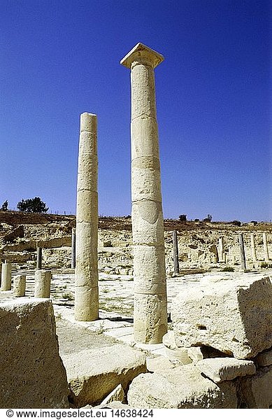 Geografie  Zypern  Amathous (Palaio Limisso)  Archaeologische StÃ¤tte  besiedelt seit Ende des 1.Jahrtausend v.Chr.  Ruine aus der griechisch/ rÃ¶mischen Zeit