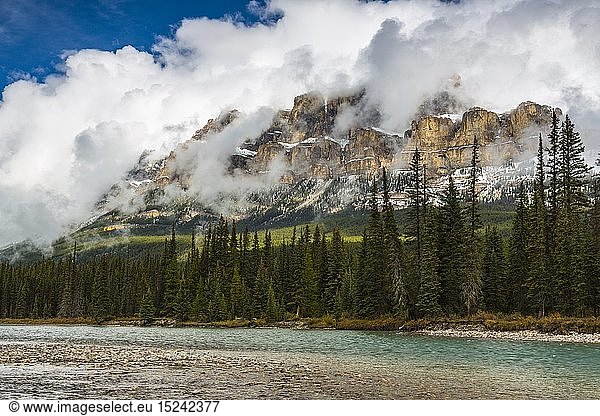 geography / travel geography / travel, Canada, Castle Mountain, Castle ...