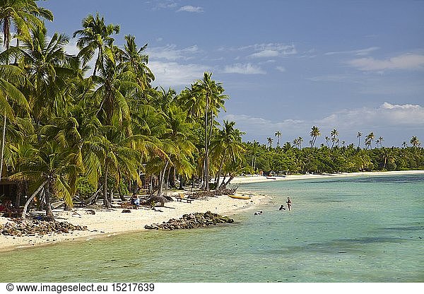 Geography / travel Geography / travel, Fiji, Beach, palm trees and ...