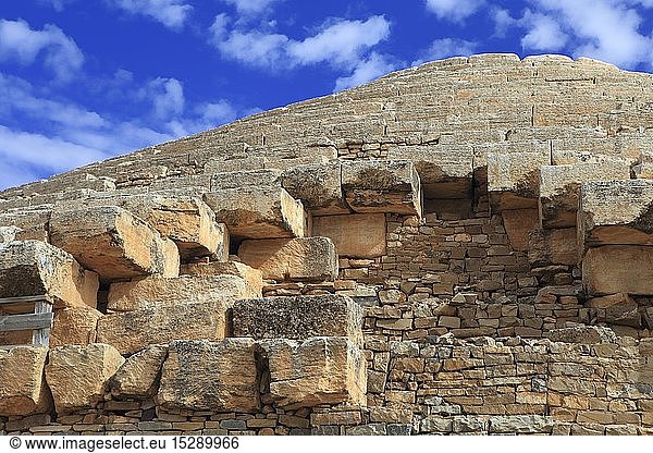 geography / travel  Algeria  Mausoleum of Numidian kings (2nd century BC)  Medracen