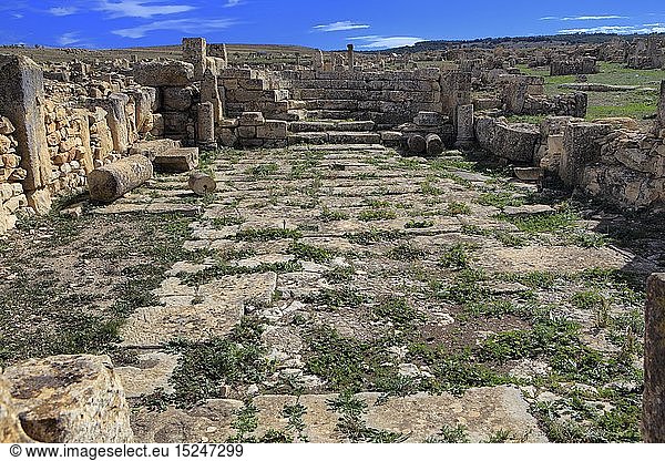 geography / travel Algeria Ruins of ancient city of Madauros M'Daourouch Souk Ahras Province