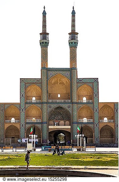 geography / travel  Amir Chakhmaq Square  Yazd  mosque  exterior view