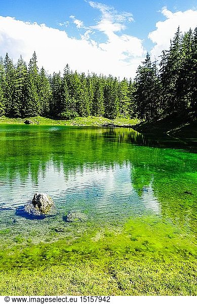 geography / travel  Austria  Styria  Tragoess  Green Lake  2015