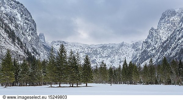 geography / travel  Austria  Styria  Winter Landscape  Salzatal  Wildalpen  Austria