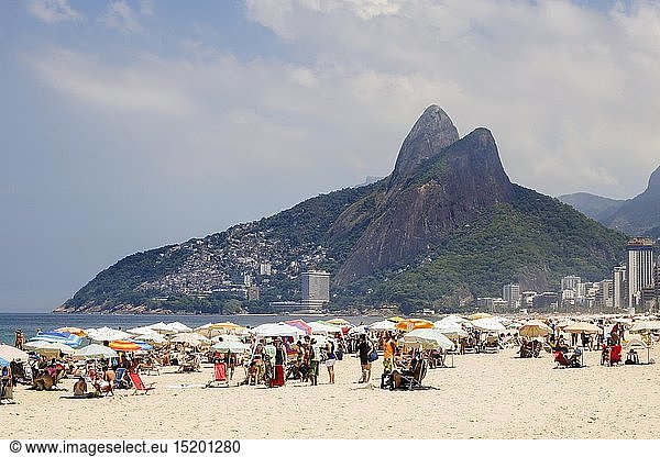 geography / travel  Brazil  Rio de Janeiro  beaches  Ipanema beach