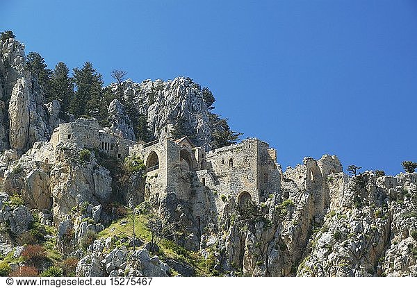 geography / travel  Cyprus  St Hilarion Castle  near Girne  North Cyprus.