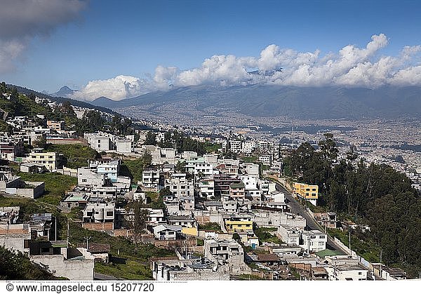 geography / travel  Ecuador  View of Capital Quito  Ecuador