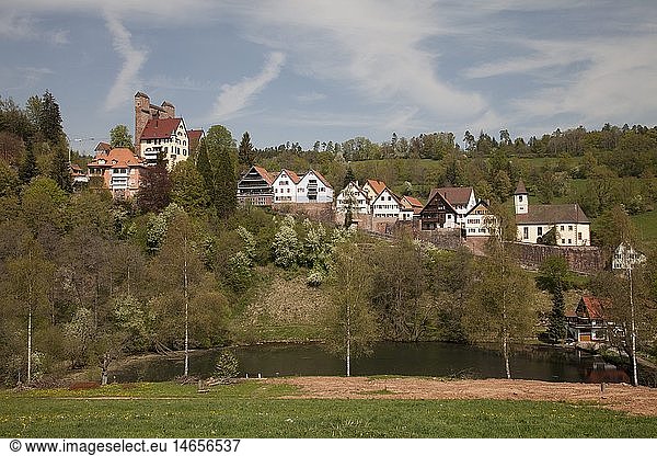 geography / travel  Germany  Baden-Wuerttemberg  Black Forest  Altensteig  Berneck