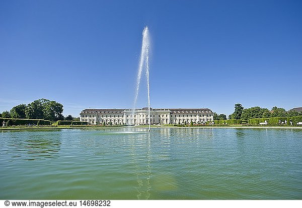geography / travel  Germany  Baden-Wuerttemberg  palace  'Flourishing Baroque'  Ludwigsburg