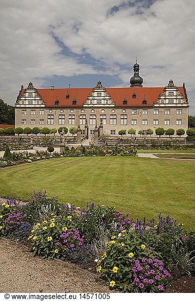 geography / travel  Germany  Baden-Wuerttemberg  Weikersheim on the Tauber  castles  castle  exterior view