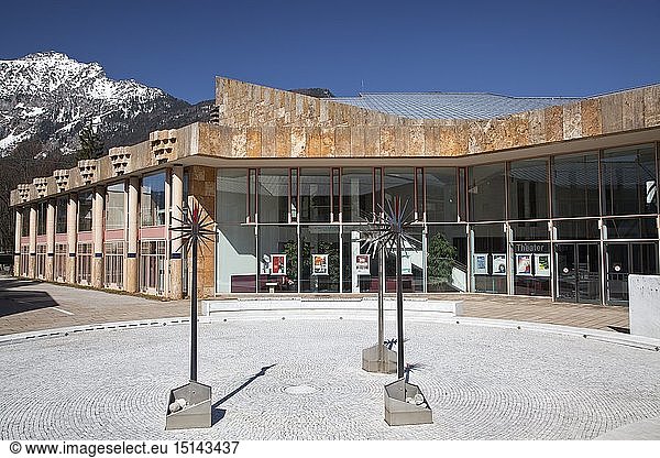 geography / travel  Germany  Bavaria  Bad Reichenhall  spa visitors centre with theatre / theater and casino  Bad Reichenhall  Upper Bavaria