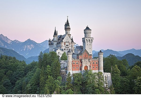 geography / travel  Germany  Bavaria  Schwangau  castle Neuschwanstein  Schwangau  Allgaeu