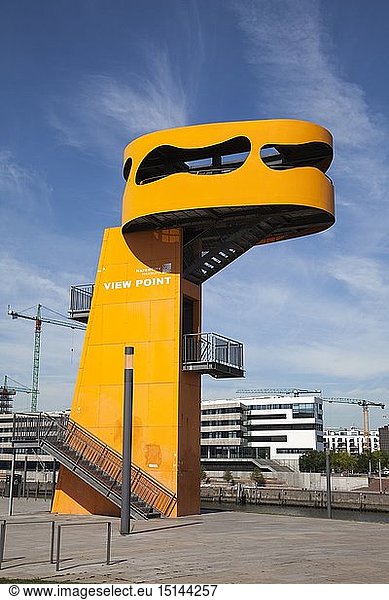 geography / travel  Germany  Hamburg  HafenCity  view Point  observation tower
