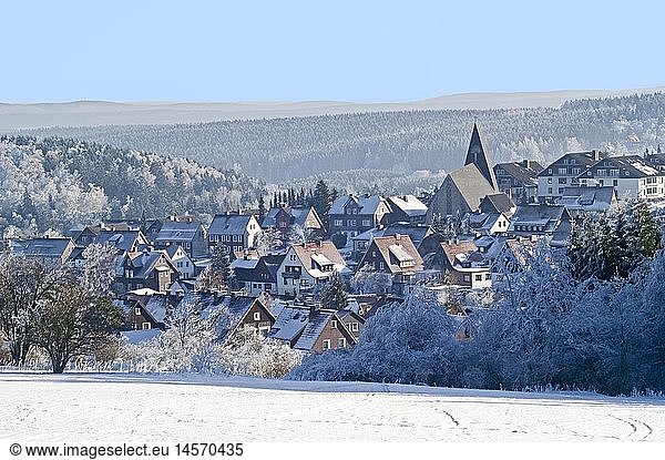 geography / travel  Germany  Lower Saxony  Braunlage  city views / cityscapes  city