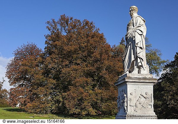 geography / travel  Germany  Mecklenburg-Western Pomerania  Putbus  monument for Prince Malte I of Putbus in the castle park  by Friedrich Drake