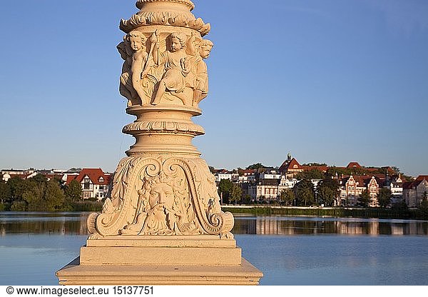 geography / travel  Germany  Mecklenburg-Western Pomerania  Schwerin  Schlossinsel (isle)  old town