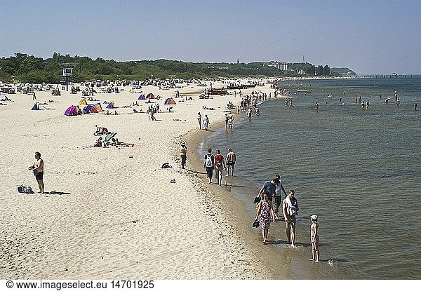 geography / travel  Germany  Mecklenburg-Western Pomerania  Usedom  Ahlbeck  beaches  beach