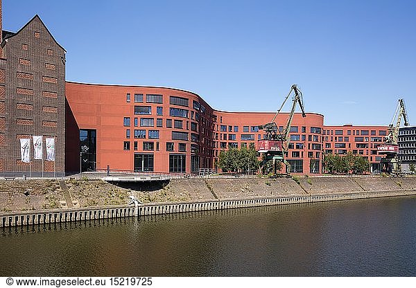 geography / travel  Germany  North Rhine-Westphalia  Ruhr area  Duisburg  Inner Harbour  State archiv North Rhine-Westphalia