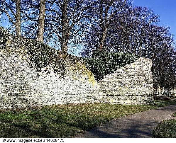 geography / travel  Germany  North Rhine-Westphalia  Soest  buildings  city wall  exterior view  built circa 1180