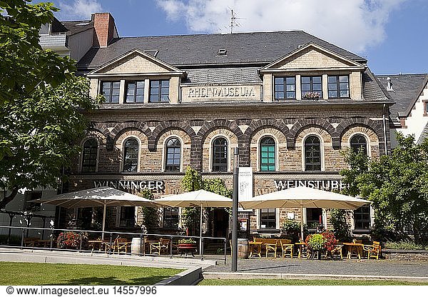 geography / travel  Germany  Rhineland-Palatinate  Koblenz  Rhine museum  wine tavern