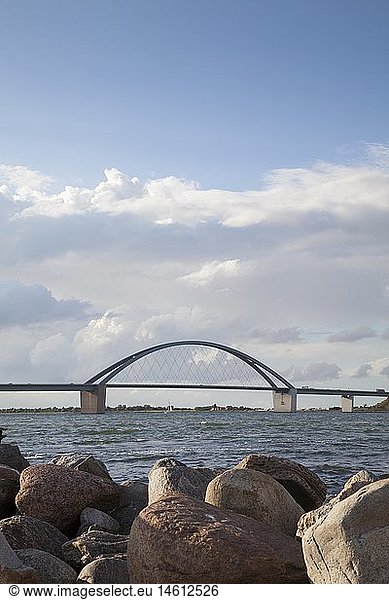 geography / travel  Germany  Schleswig-Holstein  Fehmarn  bridges  Fehmarn Sound Bridge  built 1960 - 1963