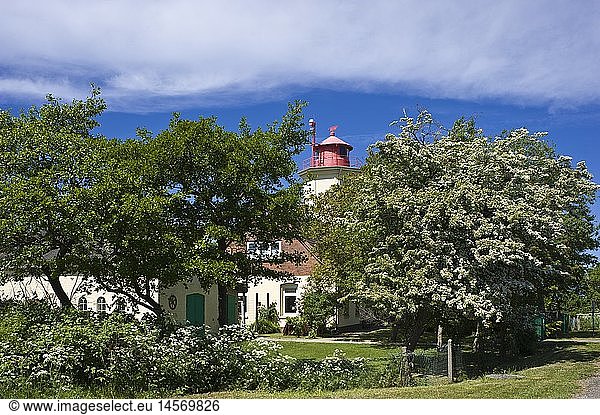 geography / travel  Germany  Schleswig-Holstein  lighthouse  Westermarkelsdorf  Fehmarn