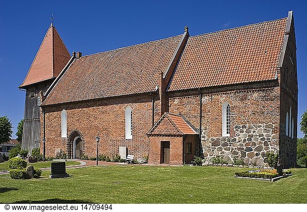 geography / travel  Germany  Schleswig-Holstein  Saint Catherine Church  Grossenbrode