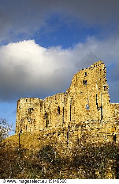 geography / travel  Great Britain  England  Barnard Castle  The Castle Ruins