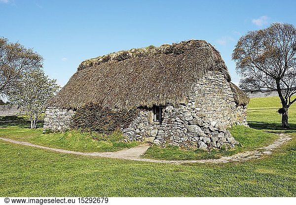 geography / travel  Great Britain  Scotland  Leanach Cottage  Culloden Battlefield  near Inverness  Highland