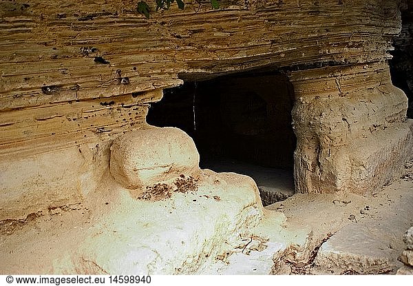 geography / travel Greece Island Crete Argiroupolis (Lapa) Latin graves