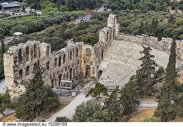 geography / travel  Greece  Odeon of Herodes Atticus (160s AD)  Athens