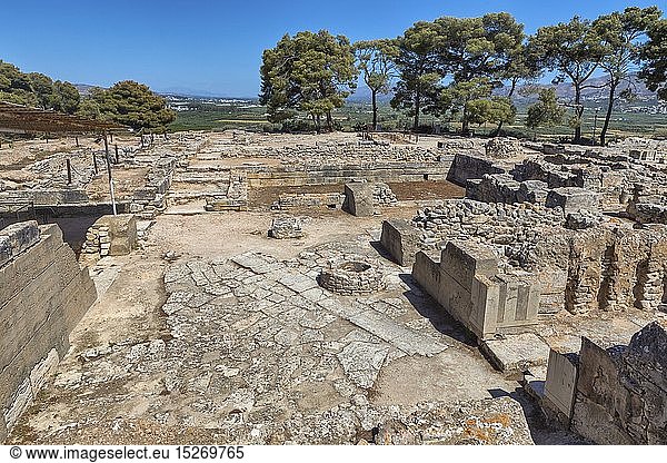 geography / travel  Greece  Palace ruins  Phaistos  Gortyn  Crete