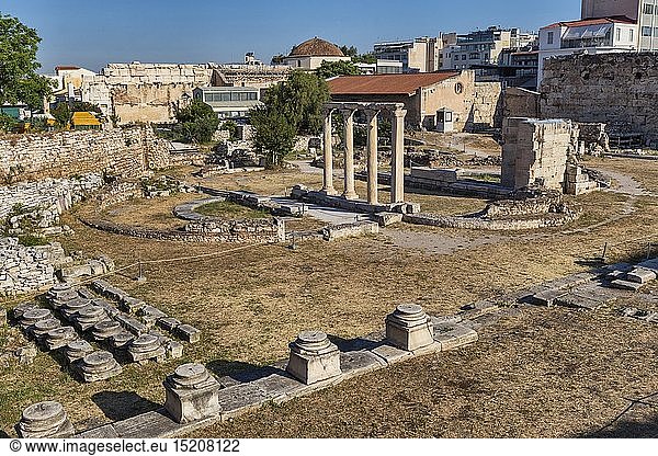 geography / travel Greece Roman agora Athens