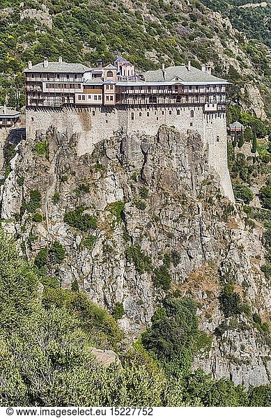 geography / travel  Greece  Simonopetra monastery  Simonos Petra  Mount Athos  Athos peninsula