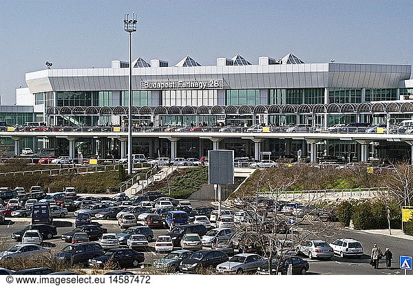 geography / travel  Hungary  Budapest  buildings  Airport Budapest Ferihegy  exterior view