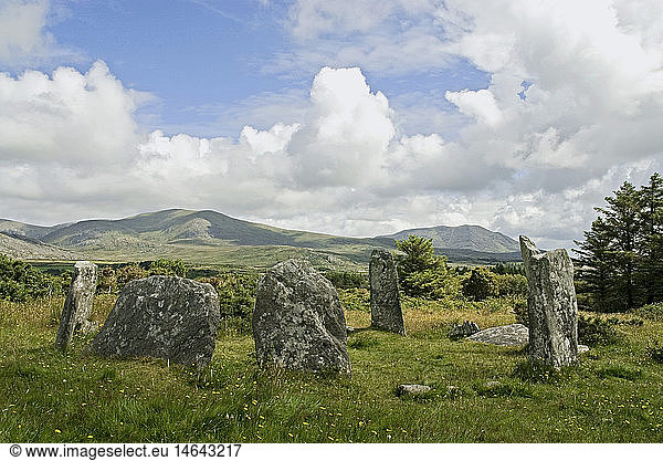 geography / travel  Ireland  Derringart West  Derreenataggart Stone Circle